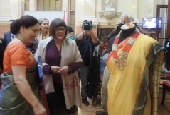 16. decembar 2014. Otvaranje izložbe Sari: magija indijskog tkanja